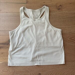 Lululemon Ebb to Street Cropped Racerback Tank - Size 10